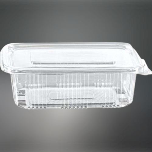 Clear Hinged Rectangular Deli Container 25oz Large	