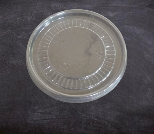 Clear lid for 8 oz ice cream cups	