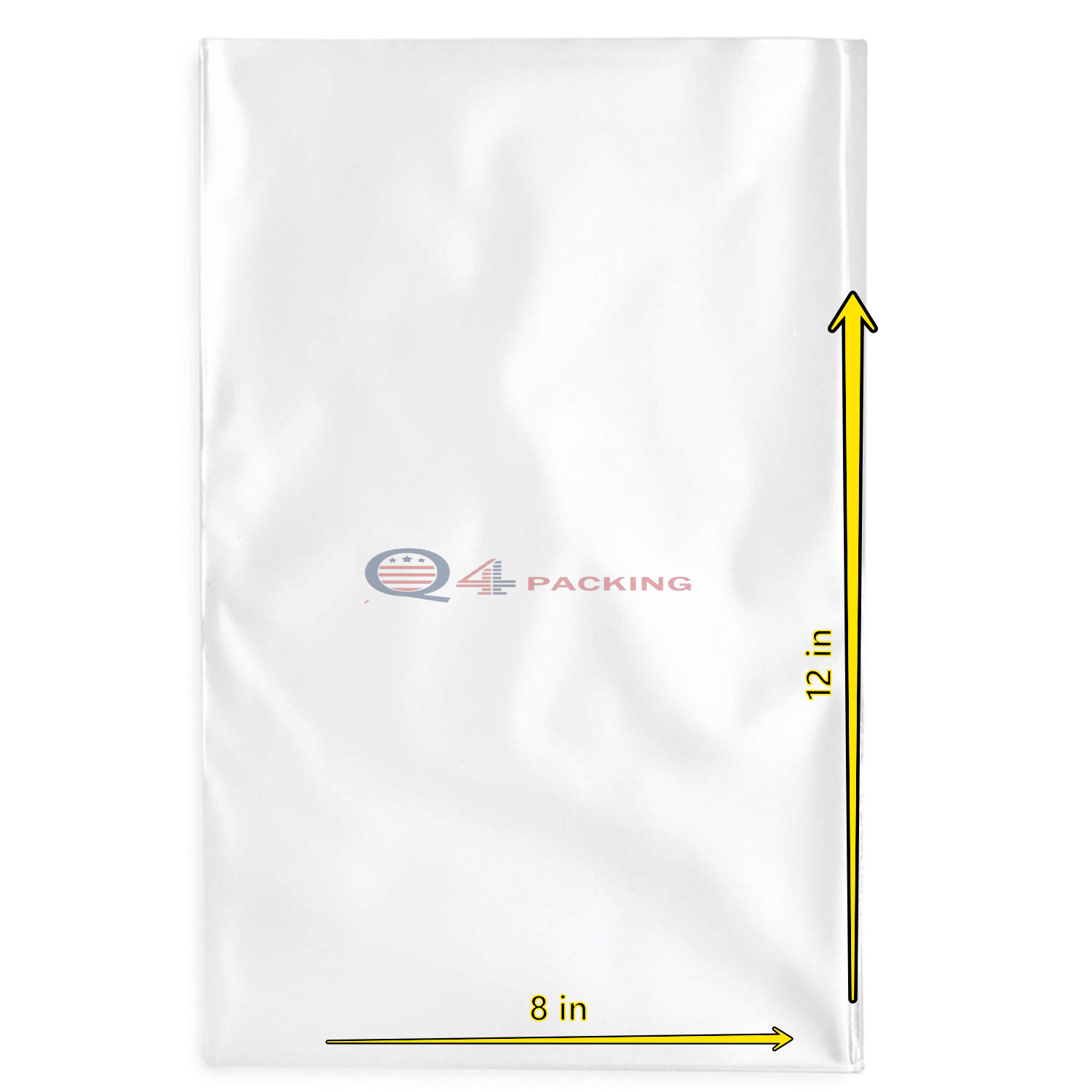 Plastic food storage bag 8in*12in	