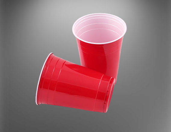 Plastic cups