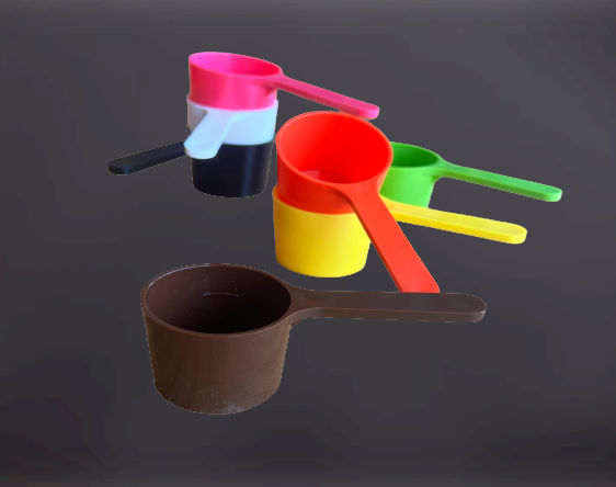 Plastic coffee spoon