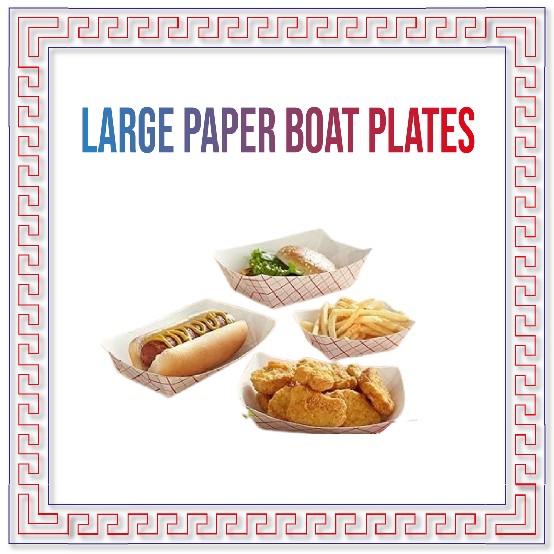 Paper boat Dishs