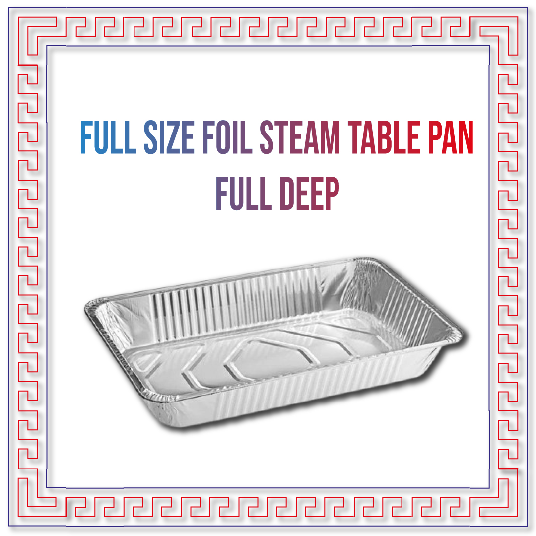 Full Size Foil Steam Table Pan Full Deep