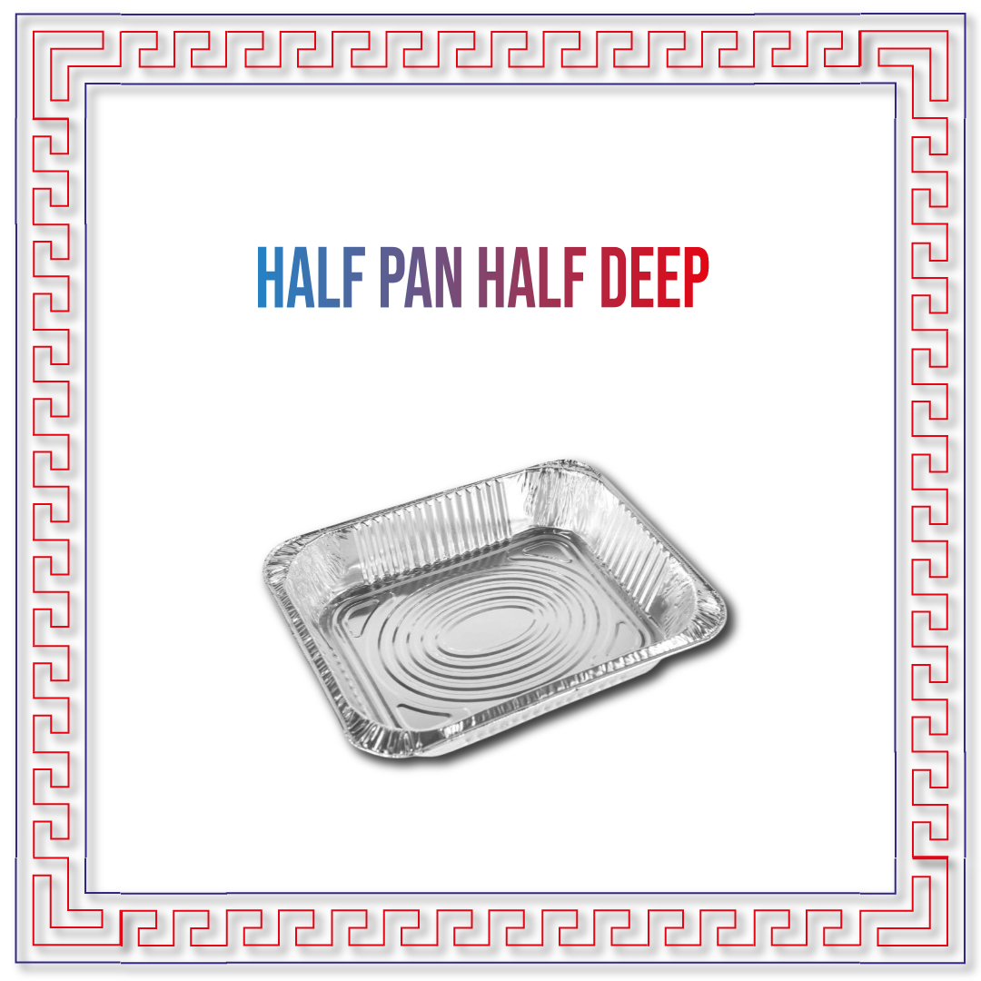 Half pan half deep 